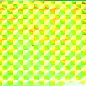 Наклейка 3D Balzer для блешень yellow/waves 2 шт.