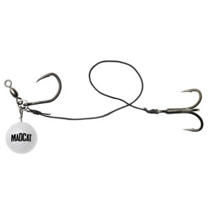Оснастка сомовая DAM MADCAT® Golf Ball Snap-On Vertiball Rig 8/0, 3/0  120гр