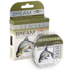 Волосінь Mikado Sensei Bream 30 м 0,18 мм 5,0 кг (світло-зелений)
