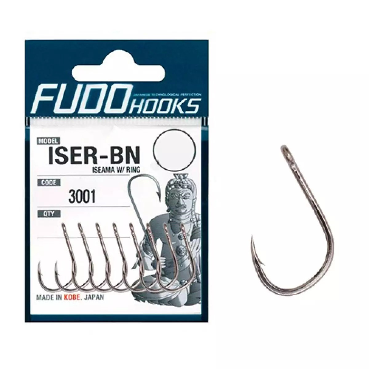 Гачки Fudo Iseama W/Ring Black 5 (13 шт.) купити в Україні OnRiver.com.ua Гачки Fudo Iseama W/Ring Black 5 (13 шт.)