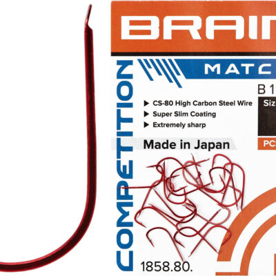 Гачок Brain Match B1020 #12 (20 шт./уп) ц:red