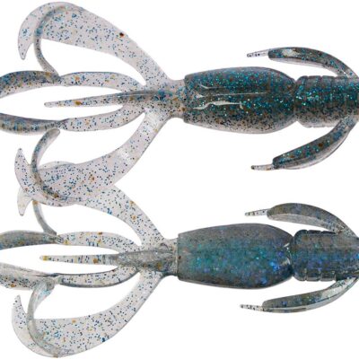 Силикон Keitech Crazy Flapper 2.4" (10 шт/уп) ц:ea#22 electric silver shi