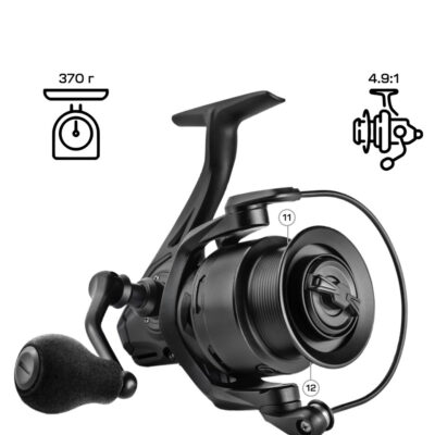 Котушка Brain Scout SE-S 4000S 8+1BB 4.9:1 Silver