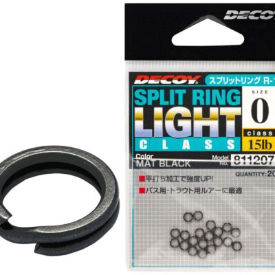 Кільця заводні Decoy Split Ring 00. 20 шт.