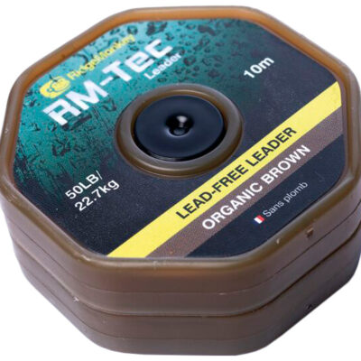 Лідкор RidgeMonkey RM-Tec Lead Free Leader Organic Brown 50lb 10 м