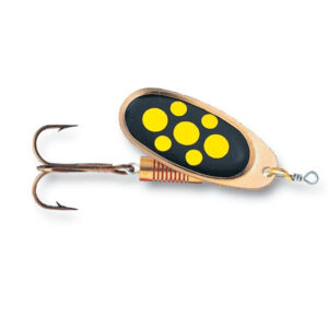 Блешня-вертушка DAM Effzett Standart 12 г (black spotted)