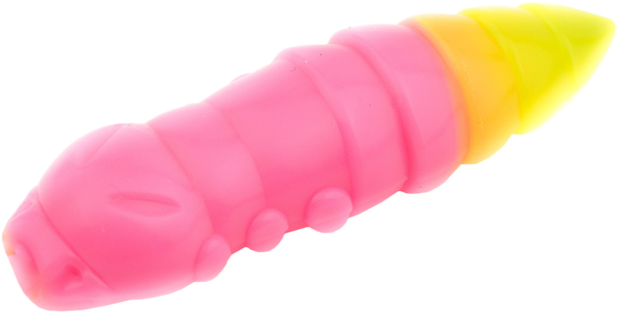 Силикон FishUP Pupa 1.2"" cheese taste #133 - Bubble Gum/Hot Chartreuse (10шт/уп) купити в Україні OnRiver.com.ua Силикон FishUP Pupa 1.2"" cheese taste #133 - Bubble Gum/Hot Chartreuse (10шт/уп)