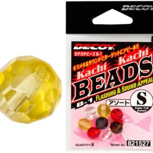 Бусина Decoy B-1 Kachi-Kachi Beads S (9 шт./уп) ц: жовтий