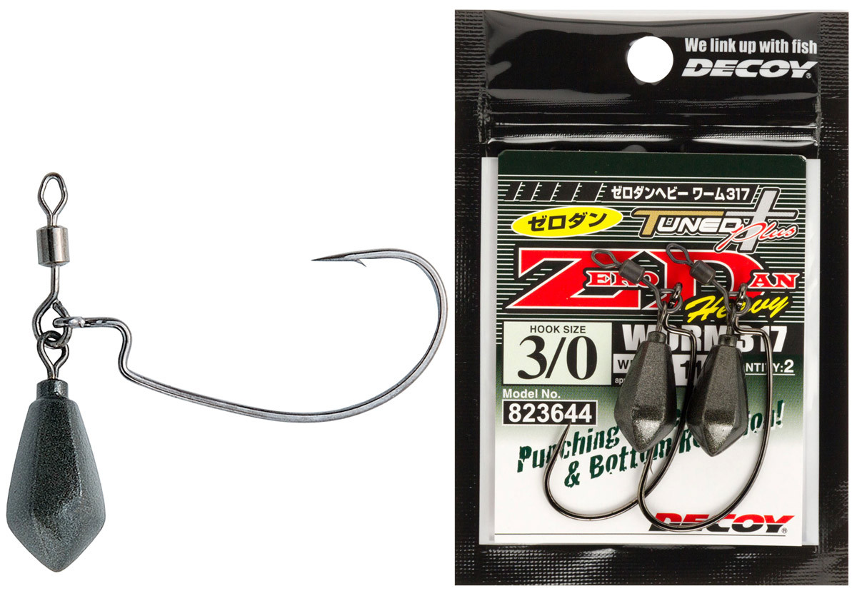 Монтаж Decoy Wormula17 Zero-Dan Heavy #4/0 14.0 g (2 шт./упа) купити в Україні OnRiver.com.ua Монтаж Decoy Wormula17 Zero-Dan Heavy #4/0 14.0 g (2 шт./упа)
