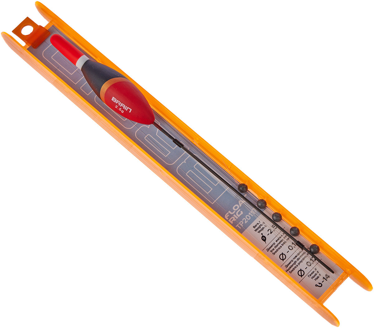Оснастка поплавочная Brain TP201178 4.0g 0,14mm 0,14mm №12 купити в Україні OnRiver.com.ua Оснастка поплавочная Brain TP201178 4.0g 0,14mm 0,14mm №12