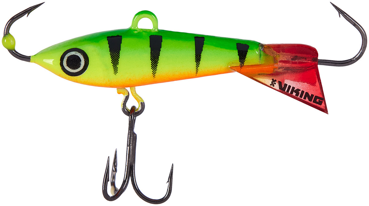 Балансир Viking Fishing Yeti Ice Jig 30mm 5.0g #04 Fire Perch купити в Україні OnRiver.com.ua Балансир Viking Fishing Yeti Ice Jig 30mm 5.0g #04 Fire Perch