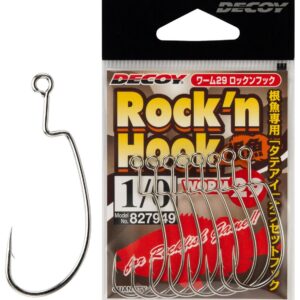 Гачок Decoy Worm29 Rockn Hook #01 (9 шт./упа)