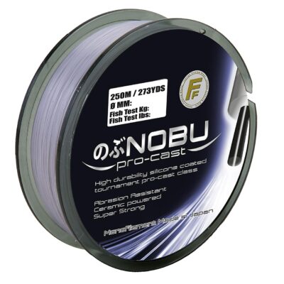Волосінь Lineaeffe FF NOBU Pro-Cast 0.40 мм 250 м. FishTest-20,00 кг (сіра) Made in Japan