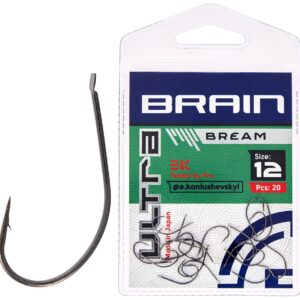 Крючок Brain Ultra Bream #12 (20шт/уп)