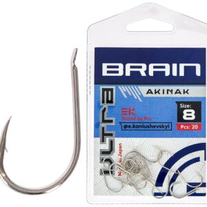 Крючок Brain Ultra Akinak #8 (20шт/уп)