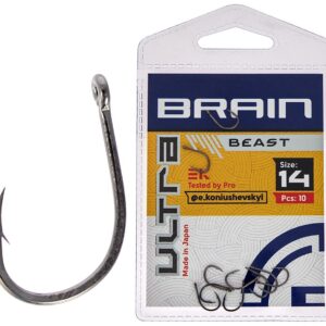 Крючок Brain Ultra Beast #14 (10шт/уп)