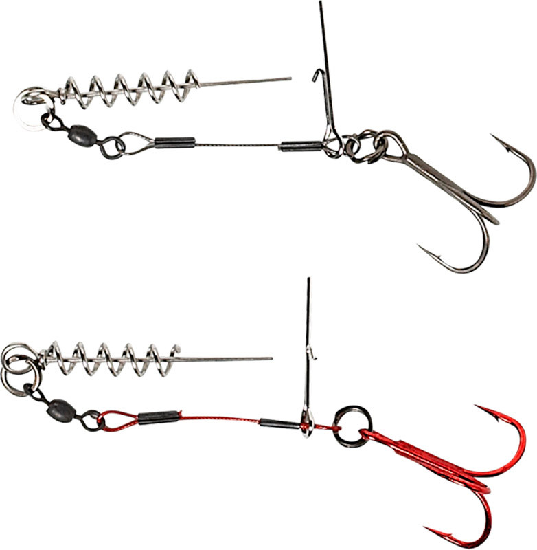 Оснастка Savage Gear Carbon49 Corkscrew Stinger #3/0 31kg (2 шт./упа.) купити в Україні OnRiver.com.ua Оснастка Savage Gear Carbon49 Corkscrew Stinger #3/0 31kg (2 шт./упа.)