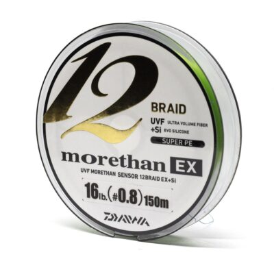 Акційні товари купити в Україні OnRiver.com.ua Шнур Daiwa UVF Morethan Sensor 12Braid Ex+Si 150m 7.2kg 0.148mm #0.8