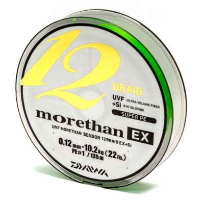 Шнур Daiwa Morethan 12BEX+Si 0.12mm 10.2kg 135m LG