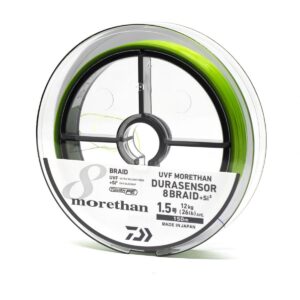 Шнур Daiwa UVF Morethan Dura Sensor X8+SI2 150m LG 12.0kg 0.205mm #1.5