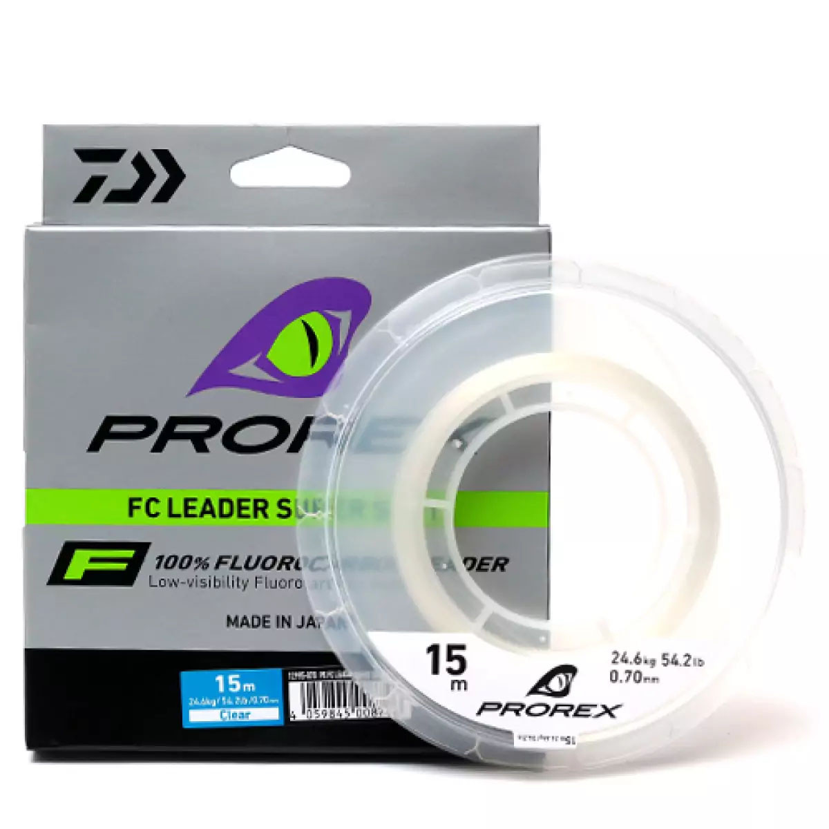 Флюорокарбон Daiwa Prorex FC Leader Super Soft 15m 24.6kg 0.70mm (12995-070) купити в Україні Флюорокарбон Daiwa Prorex FC Leader Super Soft 15m 24.6kg 0.70mm (12995-070)