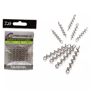 Коркотяг для силікону Daiwa Prorex Screw-In Screw L 50 mm 8 pcs (15411-005)