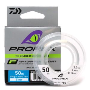 Флюорокарбон Daiwa Prorex Leader Super Soft 50m 2kg 0.16mm