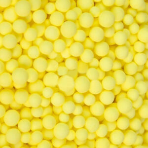 Кулька пінопластова ТМ "GOLDFISH" жовта маленька — 1 пачка