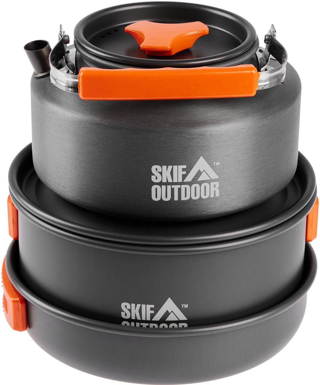 Набір для приготування їжі Skif Outdoor Fuzz Set M купити в Україні OnRiver.com.ua Набір для приготування їжі Skif Outdoor Fuzz Set M