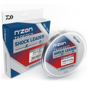 Шок-лідер Daiwa N'Zon Tapered Shock Leader 5х10m 0.22-0.30 mm