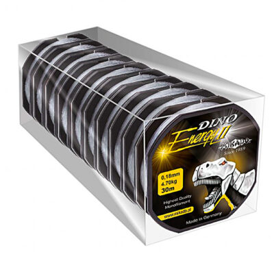 Волосінь Mikado Dino Energy II 30 м 0,20 мм 5,4 кг (прозорий) 1 шт. (pack 10)