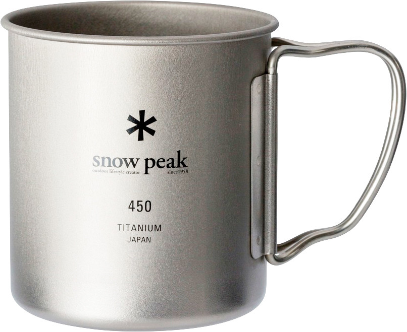 Кружка Snow Peak MG-143 Titanium Single Wall 450ml купити в Україні OnRiver.com.ua Кружка Snow Peak MG-143 Titanium Single Wall 450ml
