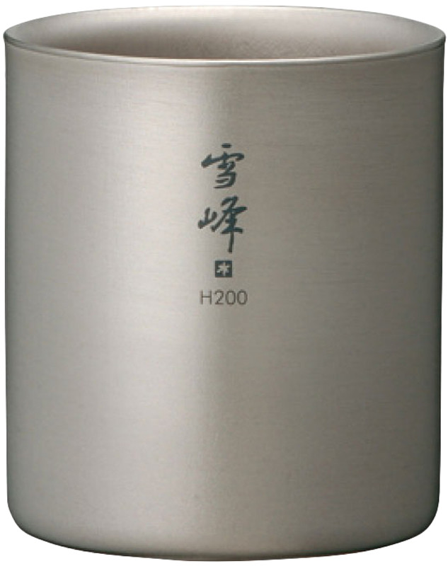 Кружка Snow Peak TW-124 Titanium Double Wall Stacking Mug 200ml купити в Україні OnRiver.com.ua Кружка Snow Peak TW-124 Titanium Double Wall Stacking Mug 200ml