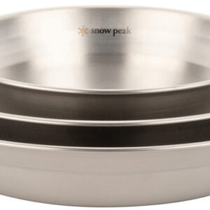Набор посуды Snow Peak TW-021K Renewed Tableware Set Single Stainless steel