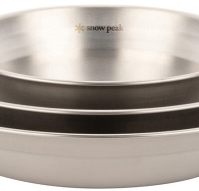 Набор посуды Snow Peak TW-021K Renewed Tableware Set Single Stainless steel