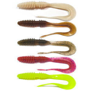 Силикон WIST твистер NEW DRAGO 3.5" MIX #2  (5 ШТ)