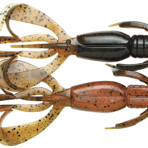 Силикон Keitech Crazy Flapper 2.4" (10 шт/уп) ц:438 green pumpkin fire