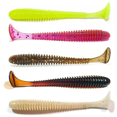 Силікон WIST віброхвіст XWIST 3.6" MIX #2 (5 ШТ)