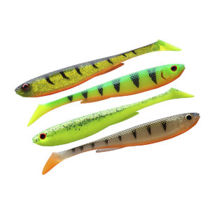 Силикон Daiwa Prorex Slim Shady Flash Set 75mm 3.3g 5pcs #Color Mix 2 (15100-601)