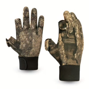 Рибальські рукавички GF розмір L камуфляж