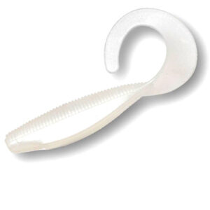 Плавальний силікон ZMAN Streakz Curly Tailz 4" 5 pc #Pearl (STKCRL-84PK5)
