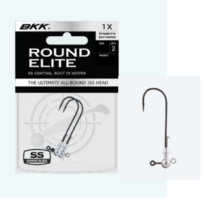 Джиг-головка BKK Round Elite-Stinger Eye Bait Keeper 15g #12/0 2 pcs (A-EA-3433)