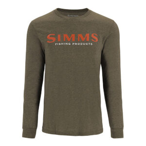 Реглан Simms Logo Shirt LS Loden Heather L (13626-1274-40)