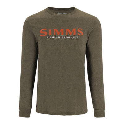 Реглан Simms Logo Shirt LS Loden Heather L (13626-1274-40)
