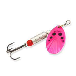 Блесна Williams Vortex Garni UV 5.67gr #Pink Black Dots On Silver