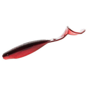 Плавальний силікон ZMAN Streakz Curly Tailz 4" 5 pc #Red Shad (STKCRL-39PK5)