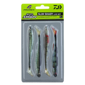 Силикон Daiwa Prorex Real Slim Shady 105mm 8.0g 4pcs #Live Set (15100-715)