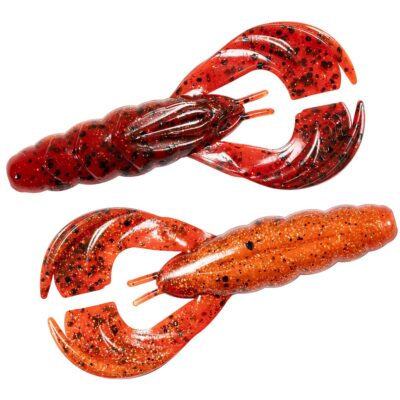 Акційні товари купити в Україні OnRiver.com.ua Плавальний силікон ZMAN Hella Crawz 3 pc #Fire Craw (HCR-370PK3)