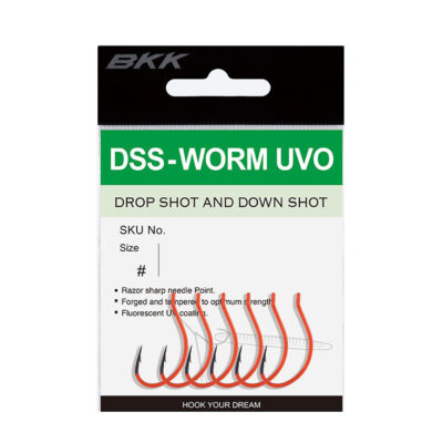 Акційні товари купити в Україні OnRiver.com.ua Гачок BKK для дроп-шота DSS-Worm UVO #2/0 (A-ES-8345)