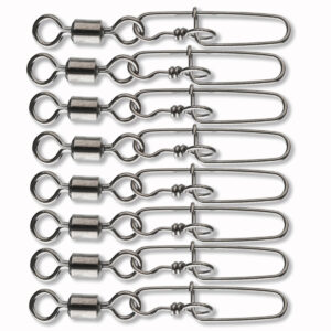 Вертлюжок із застібкою Daiwa Super Safe Lure Swivel Type II No1/0 55kg 8 pcs (14905-301)